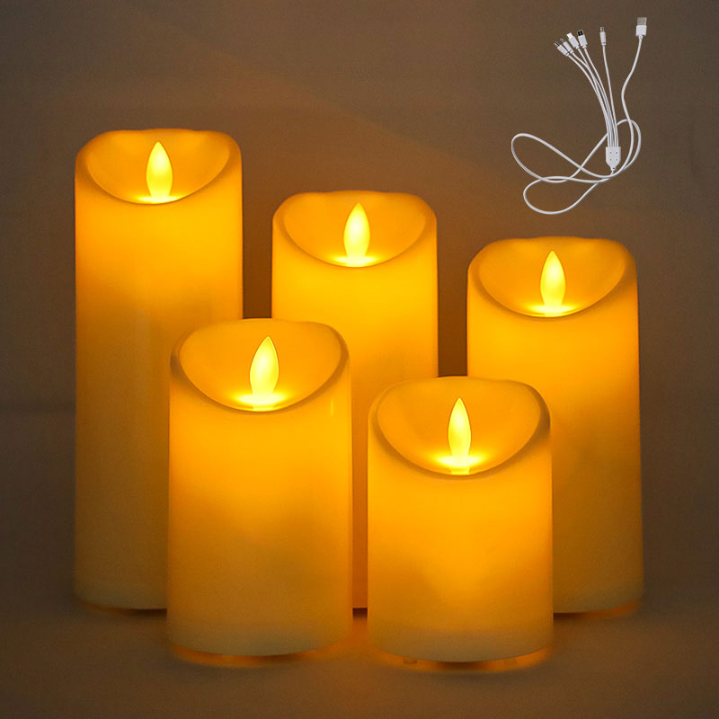 Mayone-Candle,-Diameter-3-inch-Flickering-Flameless-Candle,-Melting-Edge-Warm-White-Light,-Rechargeable-Battery-Timer-Control(1)