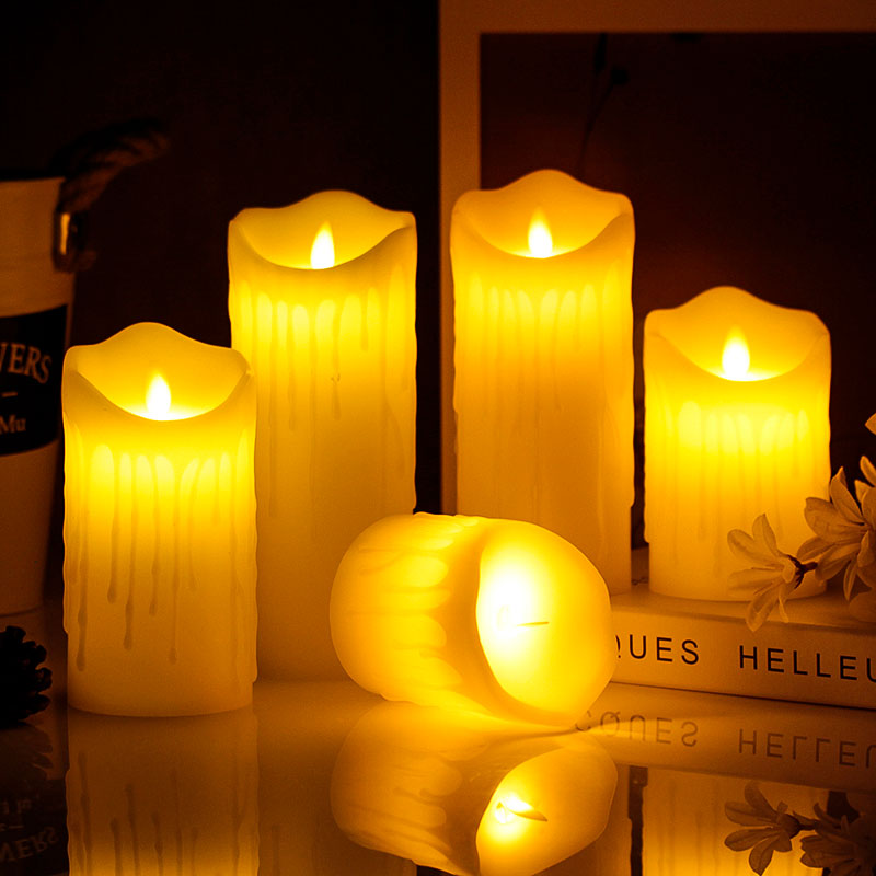 Mayone-Candle,-Diameter-3-inch,-Remote-and-timer-Candle,-Realistic-Candle-with-melting-body,-Flameless-Pillar-Candle-light1