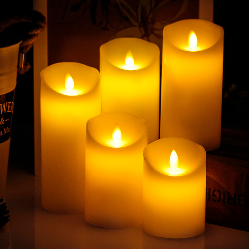 Mayone-Candle,-Diameter-3-inch,-Remote-and-timer-Candle,-Realistic-Candle-with-melting-top-smooth-body,-Flameless-Pillar-Candle1