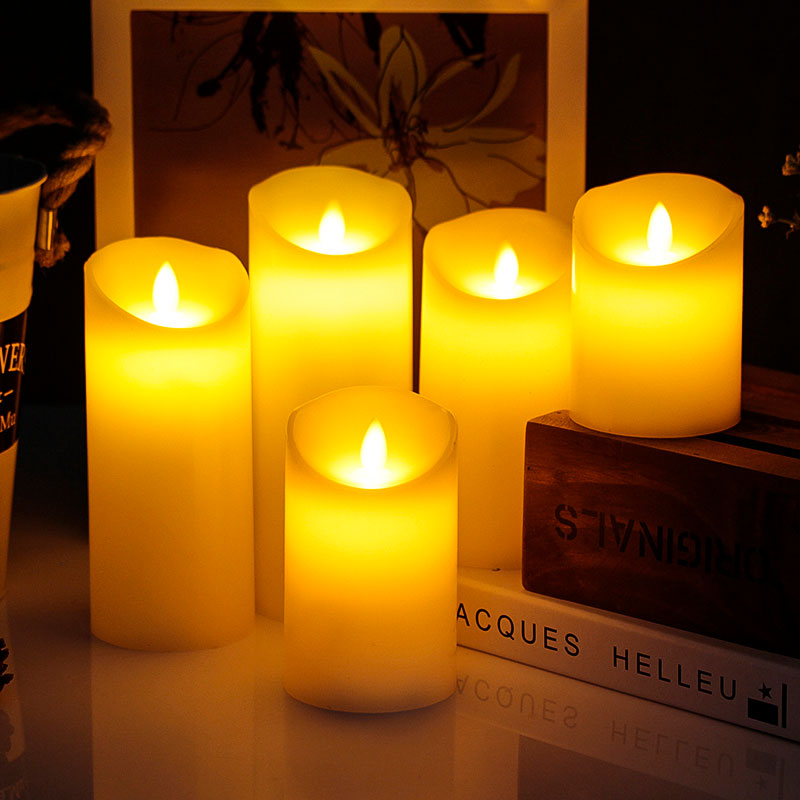 Mayone-Candle,-Diameter-3-inch,-Remote-and-timer-Candle,-Realistic-Candle-with-melting-top-smooth-body,-Flameless-Pillar-Candle2