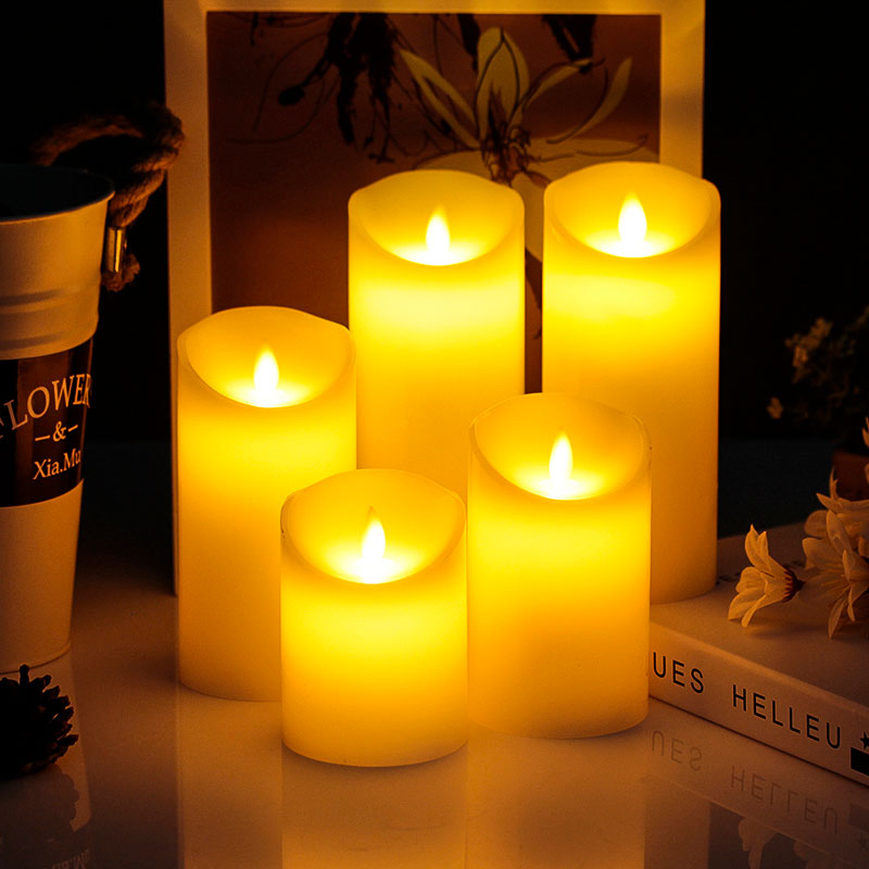 Mayone-Candle,-Diameter-3-inch,-Remote-and-timer-Candle,-Realistic-Candle-with-melting-top-smooth-body,-Flameless-Pillar-Candle4