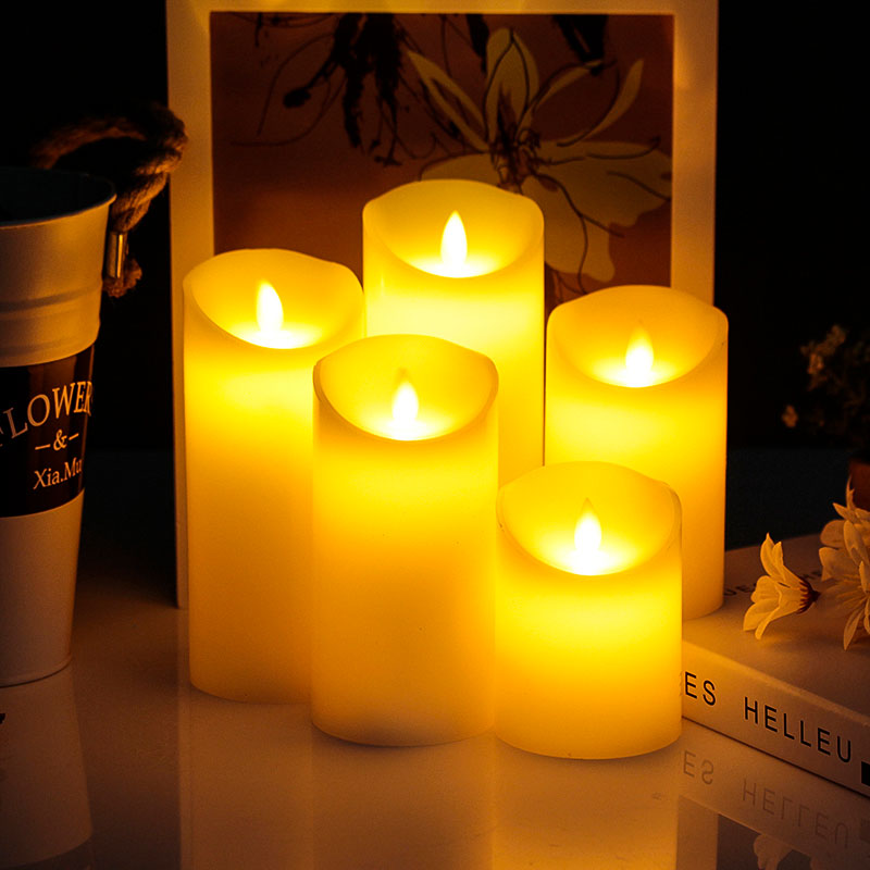 Mayone-Candle,-Diameter-3-inch,-Remote-and-timer-Candle,-Realistic-Candle-with-melting-top-smooth-body,-Flameless-Pillar-Candle5