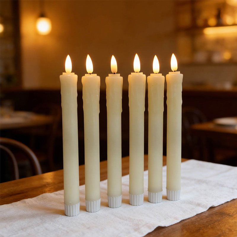 Mayone-Candle-Drip-Wax-Flameless-Candle-with-Remote-and-Timer-Real-Wax-Battery-Candlesticks1