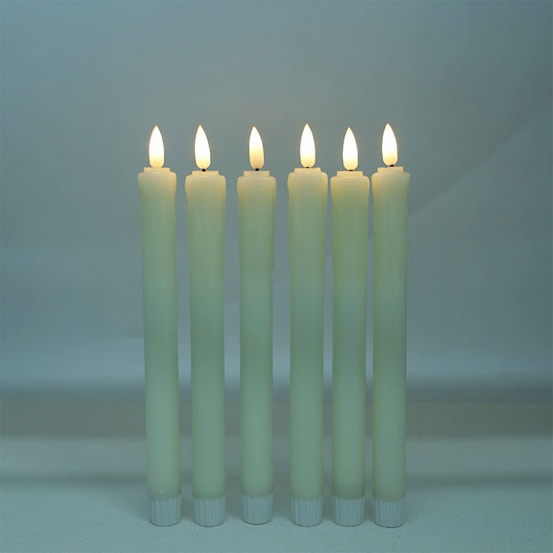 Mayone-Candle-Drip-Wax-Flameless-Candle-with-Remote-and-Timer-Real-Wax-Battery-Candlesticks5
