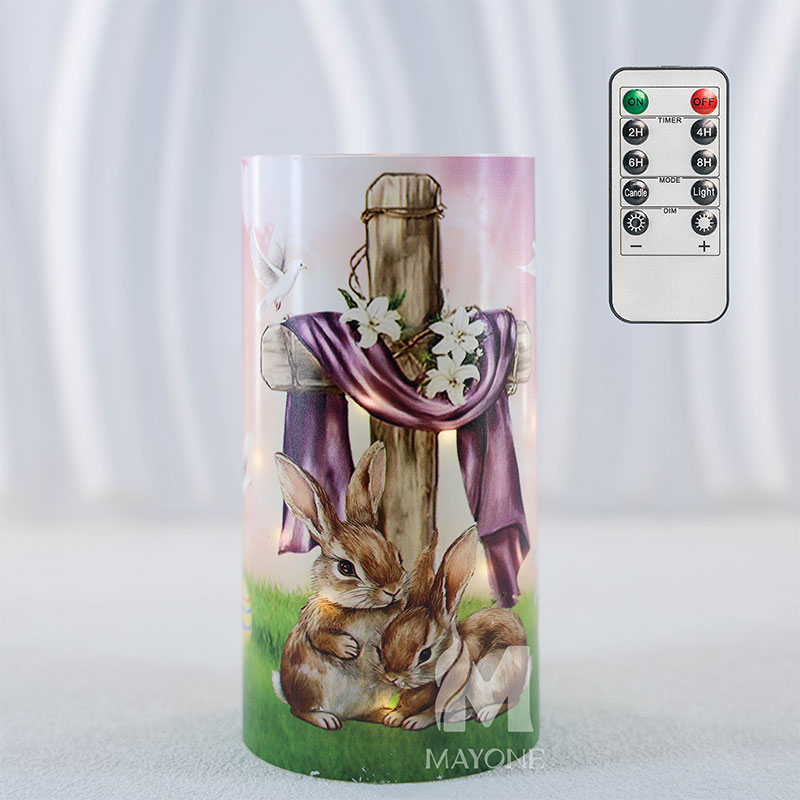 Mayone-Candle-Flameless-Candle-Memory-Candle-with-Remote-and-Timer-Dimmable-Electric-Pillar-Candles-Battery-Operated-For-Promotion-Gift-Easter-Day4