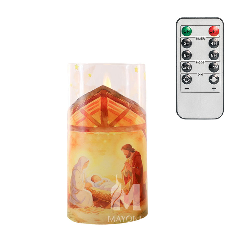 Mayone-Candle-Flameless-Christmas-Candles-with-Remote-Timer-Diammable-Candle-Impression-Design-Led-Candle-Lights1