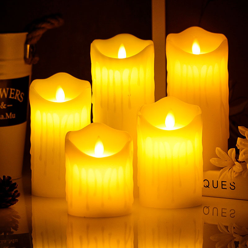 Mayone-Candle,-Flameless-Pillar-Candle-with-Melted-Top-and-Body-Realistic-Flameless-Candles-with-Remote-and-Battery(1)