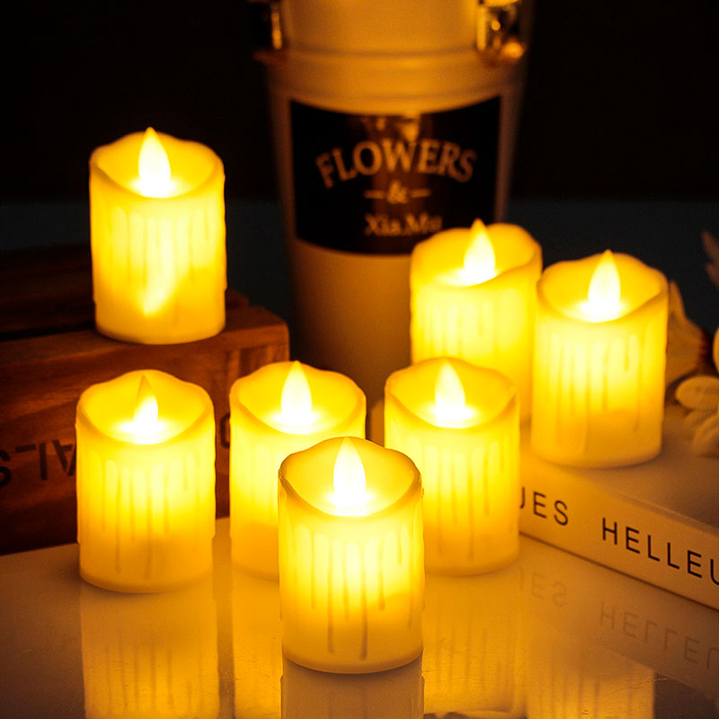 Mayone-Candle,-Flameless-Pillar-Candle-with-Melted-Top-and-Body-Realistic-Flameless-Candles-with-Remote-and-Battery(2)