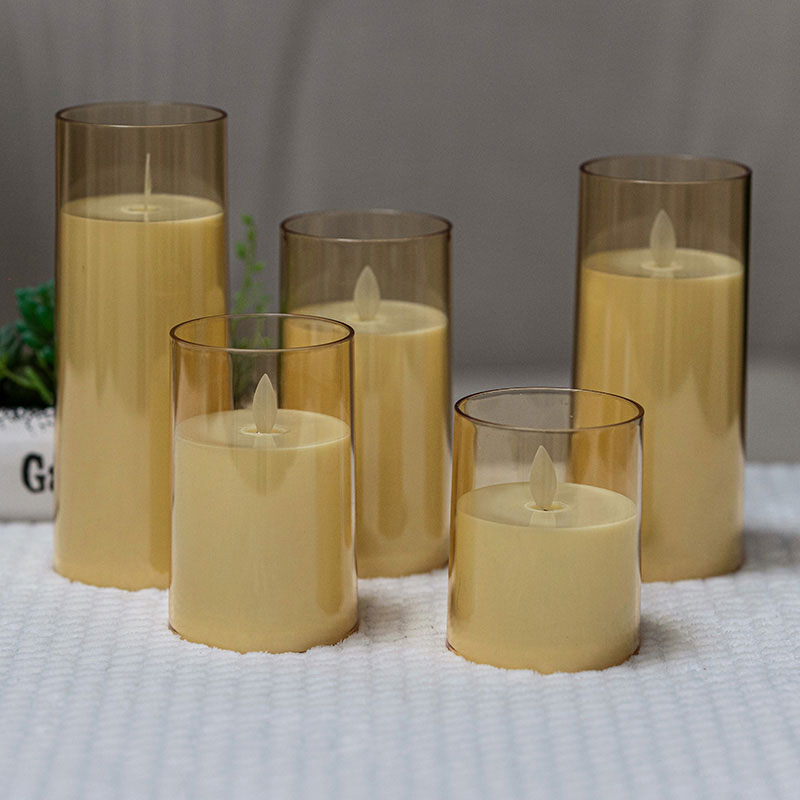 Mayone-Candle-Impressions-Flameless-Candles-Set-of-3-5-Pack-Flameless-Candle-Lighter-with-Battery-Real-Flickering-Flameless-Candle2