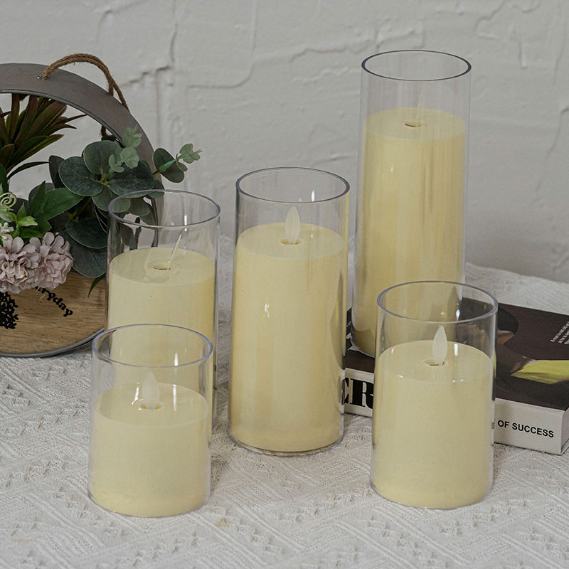 Mayone-Candle-Impressions-Flameless-Candles-Set-of-3-5-Pack-Flameless-Candle-Lighter-with-Battery-Real-Flickering-Flameless-Candle3
