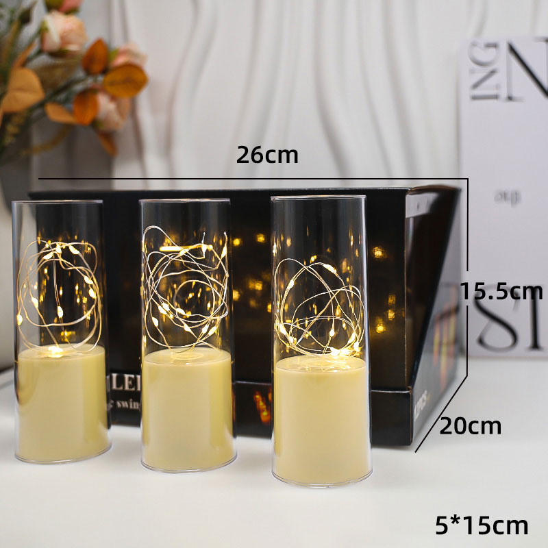 Mayone-Star-String-Led-Light-Led-Candle-Lights-without-Flame,-Fake-Candles-with-Remote-Control-and-Timer2