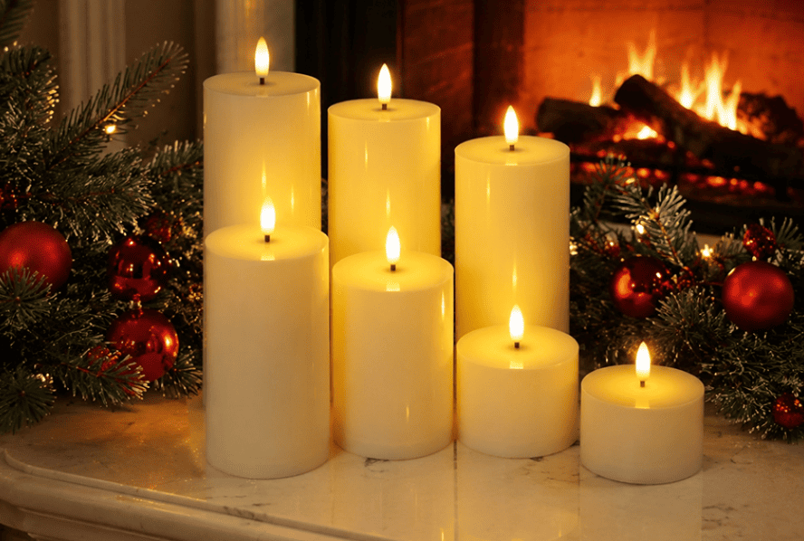 Imagine sitting comfortably in your living room on a quiet evening, surrounded by the soft warm light of candles