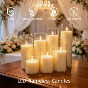 How Do LED Glass Candles Create a Flameless Atmosphere in Modern Spaces